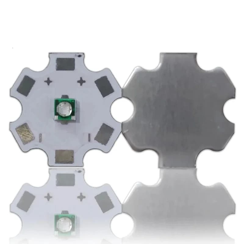 5 قطع 3 واط 3535 SMD LED ضوء UV 365nm 385nm 395nm 405nm عالي الطاقة رقاقة جل السيليكا مصباح علاج UV لفن الأظافر طابعة لاصق - 4