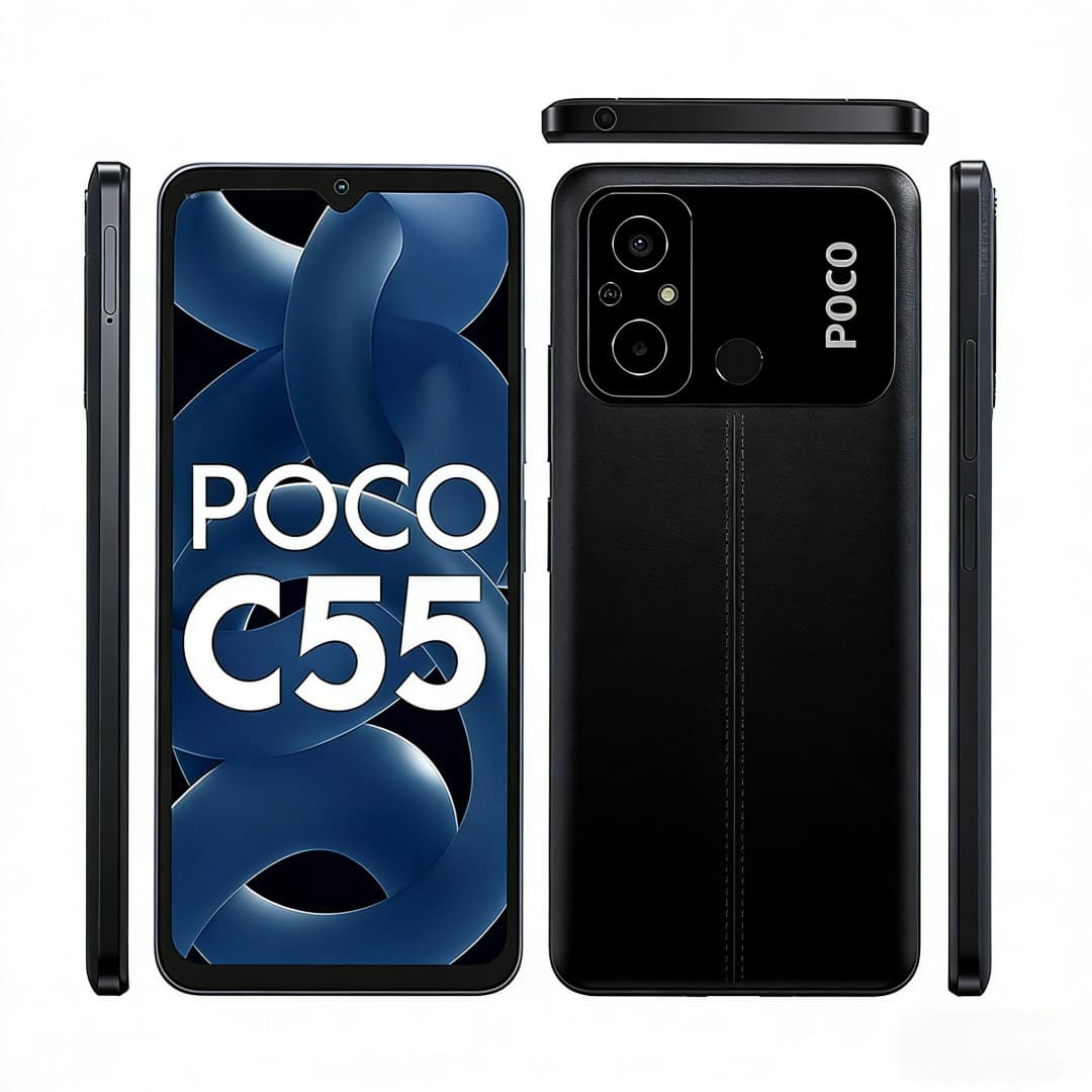 Xiaomi POCO C55 Smartphone 6.71 inch MediaTek Helio G85 5000mAh 10W Wired charging 64GB / 128GB 720 × 1650 pixe used phone - 3
