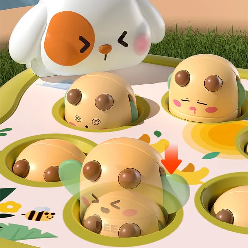 طفل الخلد المطرقة اجتز لعبة أطفال لطيف الحيوان اليد قرع الصوت التعليمية الحسية تطوير لعب للأطفال 3 سنوات الهدايا - 4