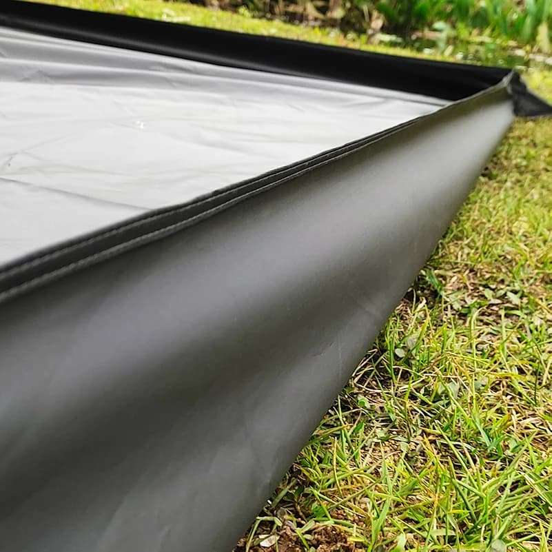 3x3 3D Outdoor Mat Waterproof Camping Oxford Cloth Bottom of Tent 3x4 Large Picnic Mat Camp Bathtub Tent Footprint Beach Blanket - 3