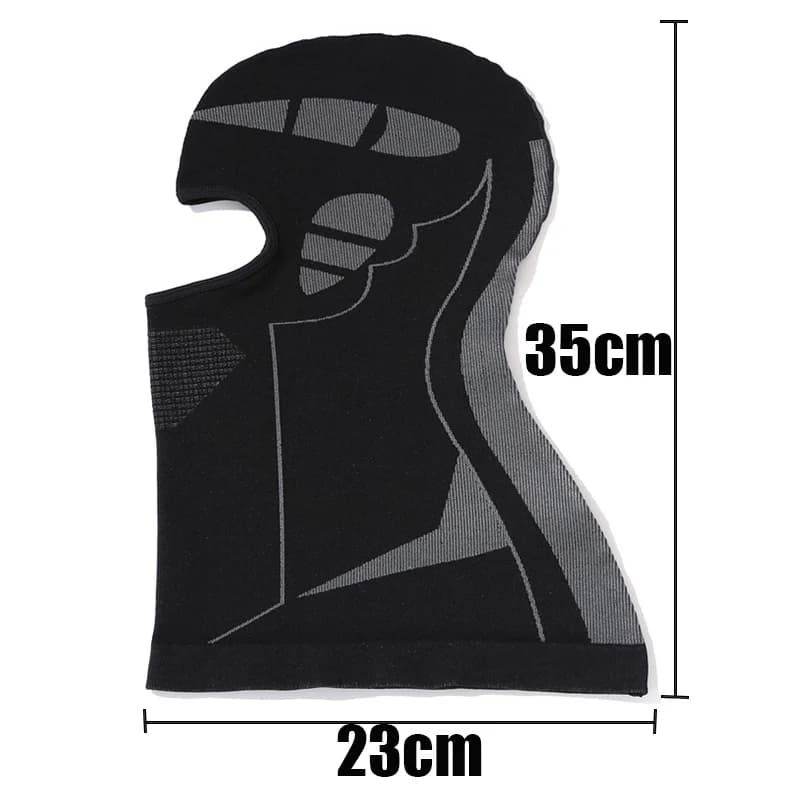 Spring Thermal Balaclava Hats for Women＆men Outdoor Full Face Mask Cold-Proof Cycling Head Neck Cover Helmet Scarf Liner Cap - 6