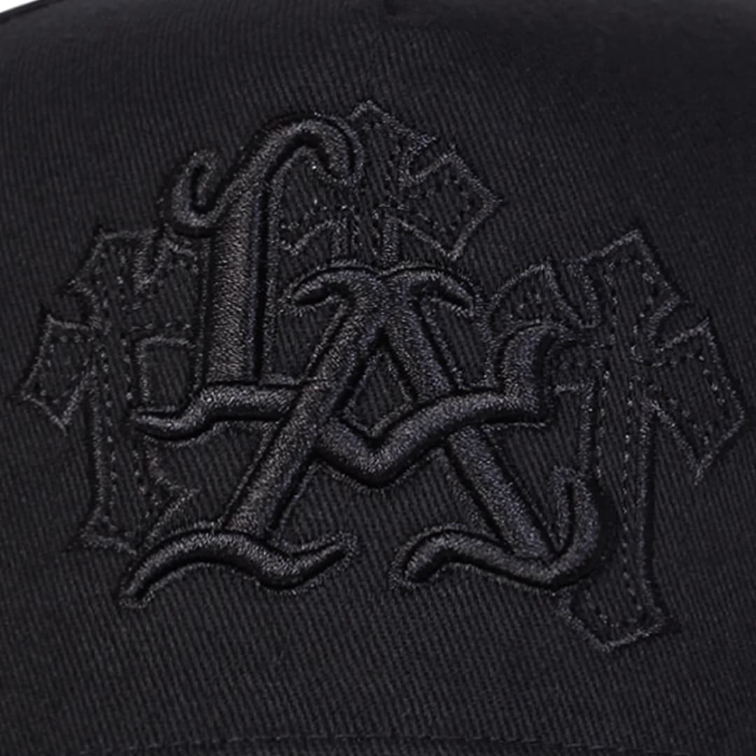 Unisex LA Letter Cross Embroidery Baseball Caps Spring and Autumn Outdoor Adjustable Casual Hats Sunscreen Hat Sports Cap - 5
