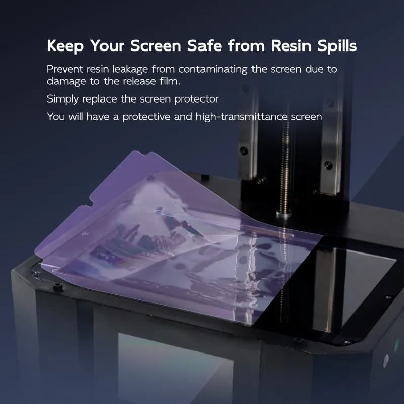 Elegoo Saturn 3 Ultra/4/4 Ultra Protective Film 3D Printer for 12K 3Pcs 10.1 Inch 269x156mm LCD Protector Parts Accessories - 3