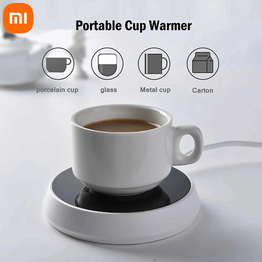 Xiaomi Mug Heater Coffee Mug Cup Warmer Smart Heating Pad Large Heating Plate Warm Mat Constant Temperature Gravity-Induction