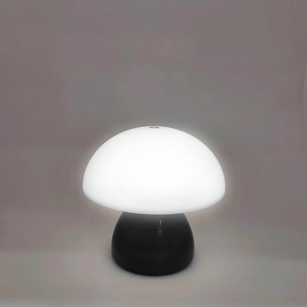 Mushroom LED Table Lamp Touch Dimming USB Charging Night Light for Bedroom/Desk/Coffee Bar Decorative Ambient Night Lighting - 3