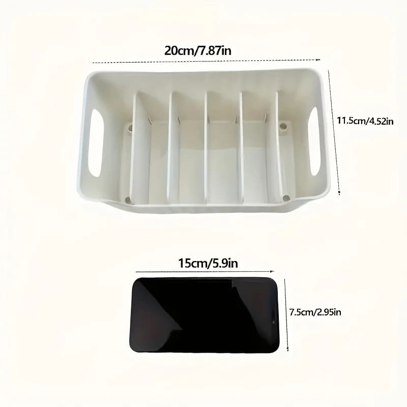 رف توابل بسيط قابل للفصل وسعة كبيرة لتخزين التوابل على سطح الطاولة وخزانة الثلاجة وصندوق تخزين عملي - 5