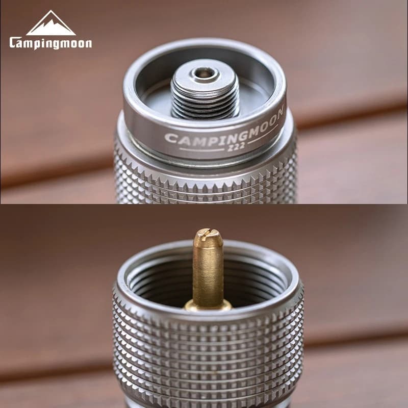 محول البروبان التخييم موقد غاز محول محول صمام البروبان اسطوانة علبة محول للتخييم في الهواء الطلق خزان الغاز - 4