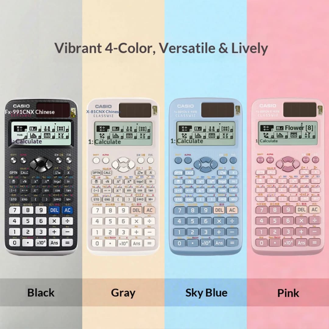 Genuine Casio FX-82ES PLUS A Scientific Calculator, Special for Student Exams, Suitable for Junior High School, High School and - 4