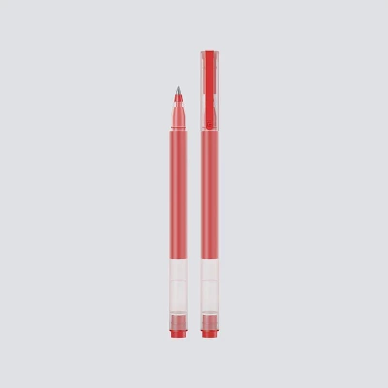 Xiaomi Super Durable Writing Sign Pen 0.5mm Gel pen Signing Pens Smooth Switzerland Refill Red Black Ink Pen Ballpoint Pen - 6