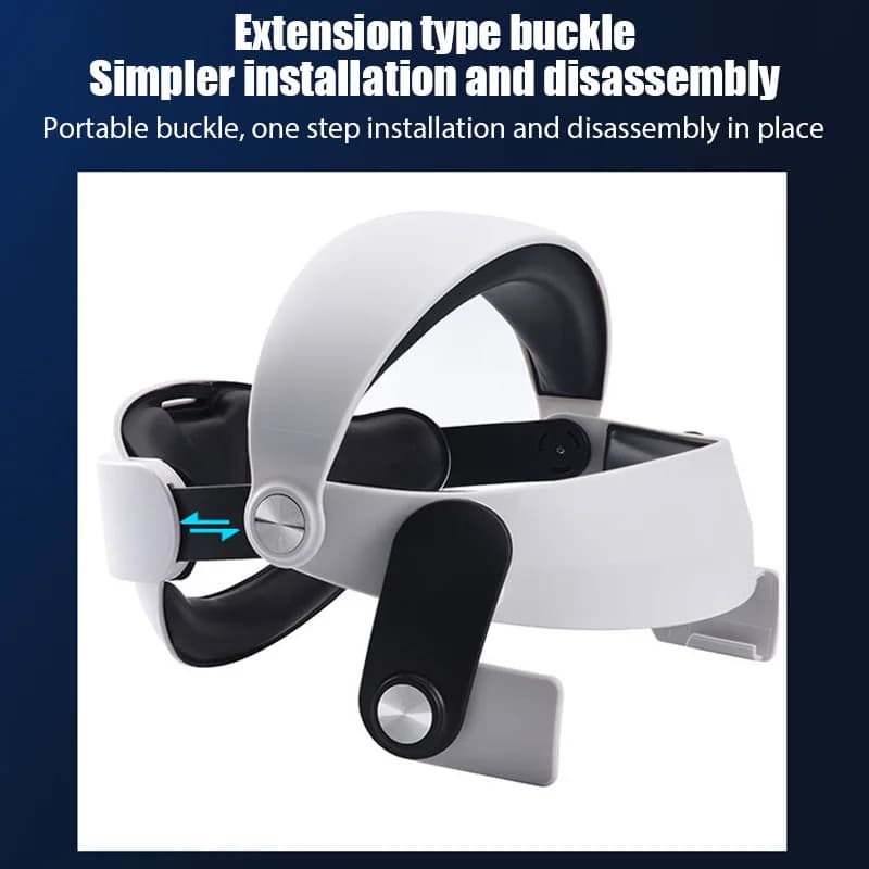 ترقيات M2 هالو حزام النخبة حزام ل كويست 2 حزام الرأس البديل تحسين ارتداء الراحة لملحقات كوة كويست 2 VR - 2