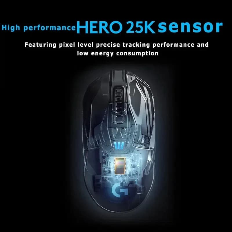 قطع غيار هيكل ماوس لوجيتك G502 اللاسلكي Lightspeed مع زر يسار ويمين + G102/G203/G304/G305/M220/M170 - 2