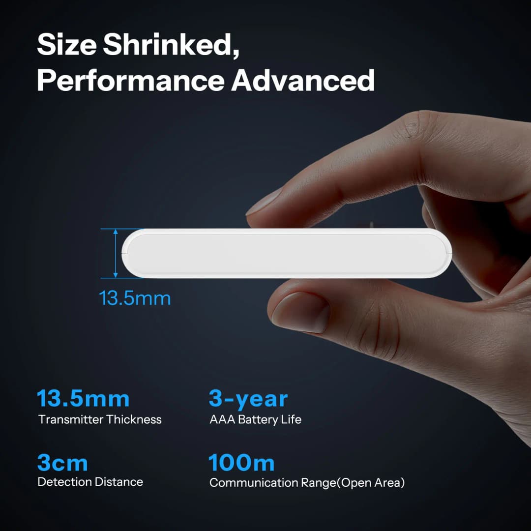 SONOFF SNZB-04PR2 SenseGuard DW Gen2 Zigbee Door/Window Sensor Active Security with Tamper Alerts App Monitoring via ZBBridge-P - 2