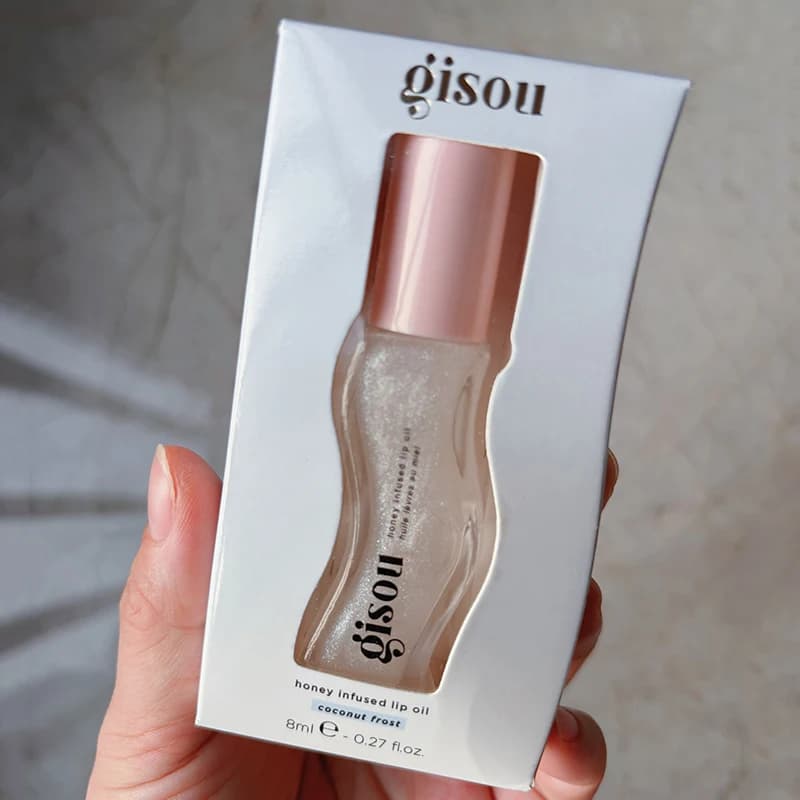 Gisou INS Popular Moisturizing Lip Balm Original Lip Oil Care of the Lip Benetitnt for Lips Plumping Exfoliating Cherry Gloss - 5