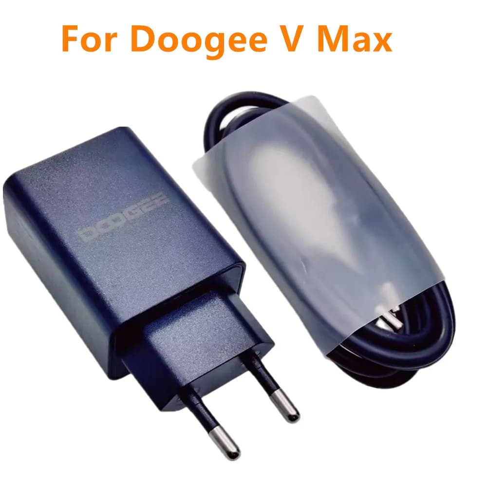Original New DOOGEE V MAX VMAX Plus Cell Phone 33W Adaptor Travel Fast Charger EU Plug Adapter +Type-C USB Cable Line - 2