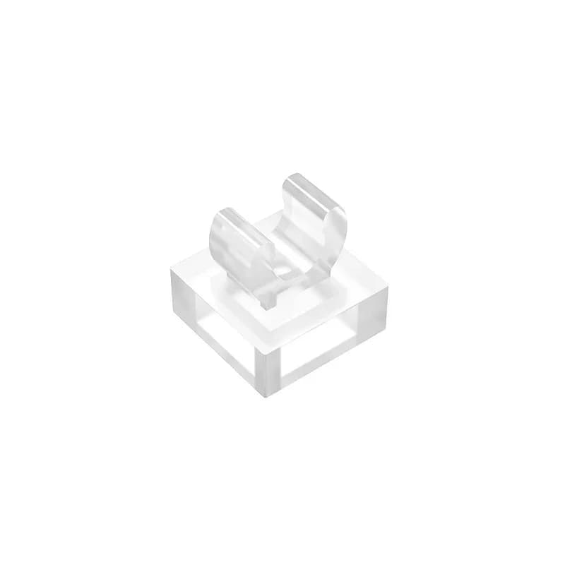 Gobricks GDS-818 Tile Special 1x1 with Clip with Rounded Edges compatible with lego 15712 2555 DIY Educational Building - 3