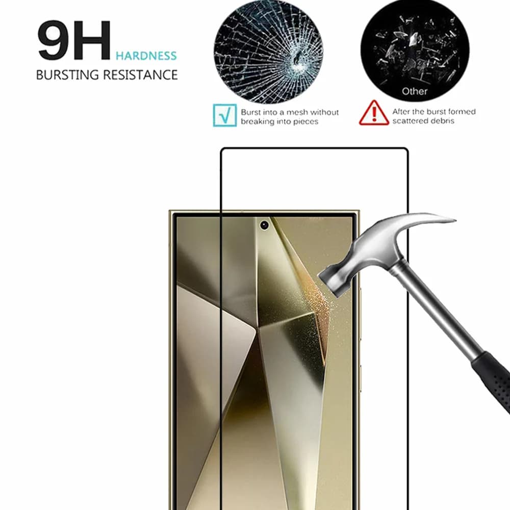 Tempered Glass For Samsung Galaxy S26 S25 S24 Ultra Screen Protector A17 A27 A37 A57 A56 A36 A26 A16 A55 A54 A53 A35 Film - 4