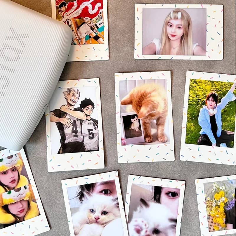 10-50 Sheets Fujifilm Instax Mini 13 Films for Instanx Mini 41 12 90 Evo SE Liplay+ 99 8 Instax Mini Sprinkles Film Photo Paper - 3