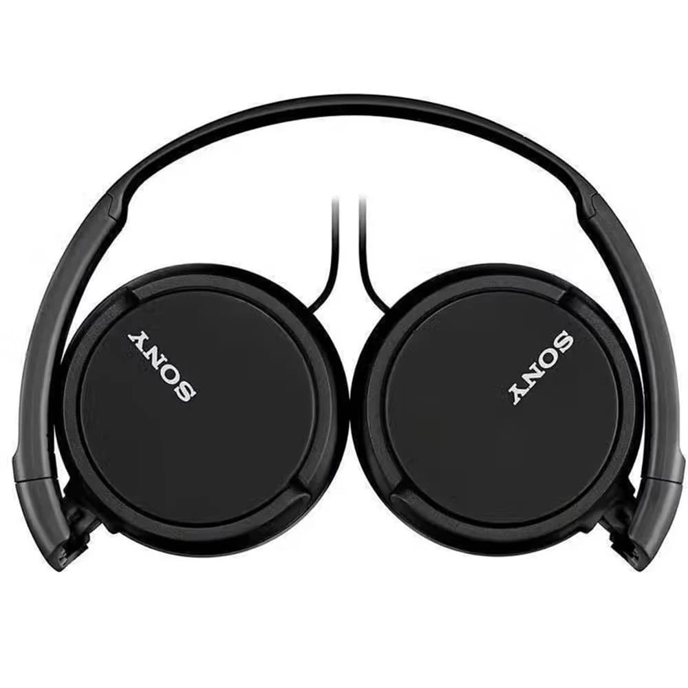 Original Sony MDR-ZX110AP Wired Headset Stereo Sound 3.5mm Foldable On-Ear Headphones with Built-in Mic - 4
