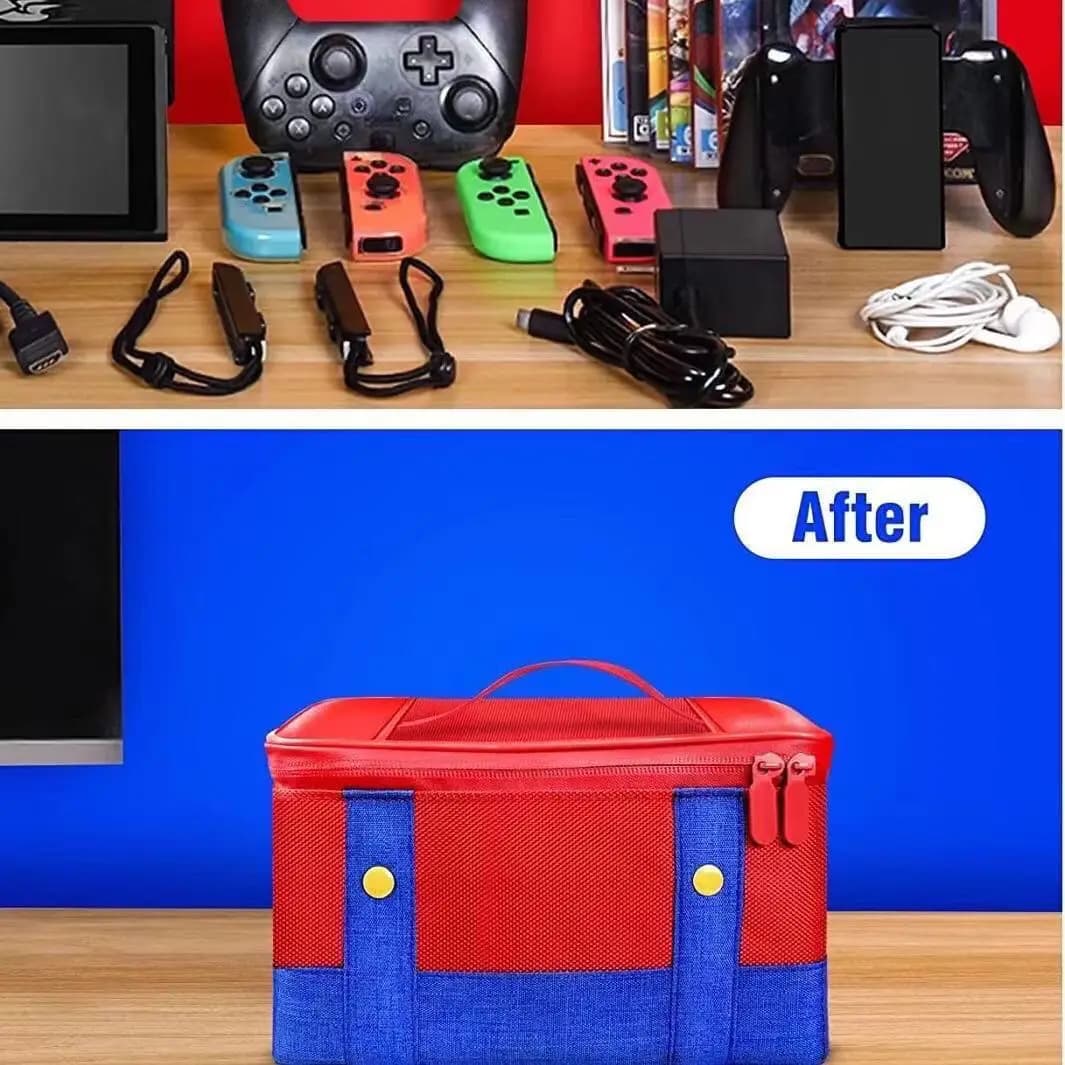 Portable Carrying Case Bag for Nintendo Switch/OLED/Lite Protective Case Storage Box For NS Switch Pro Controller Accessories - 2