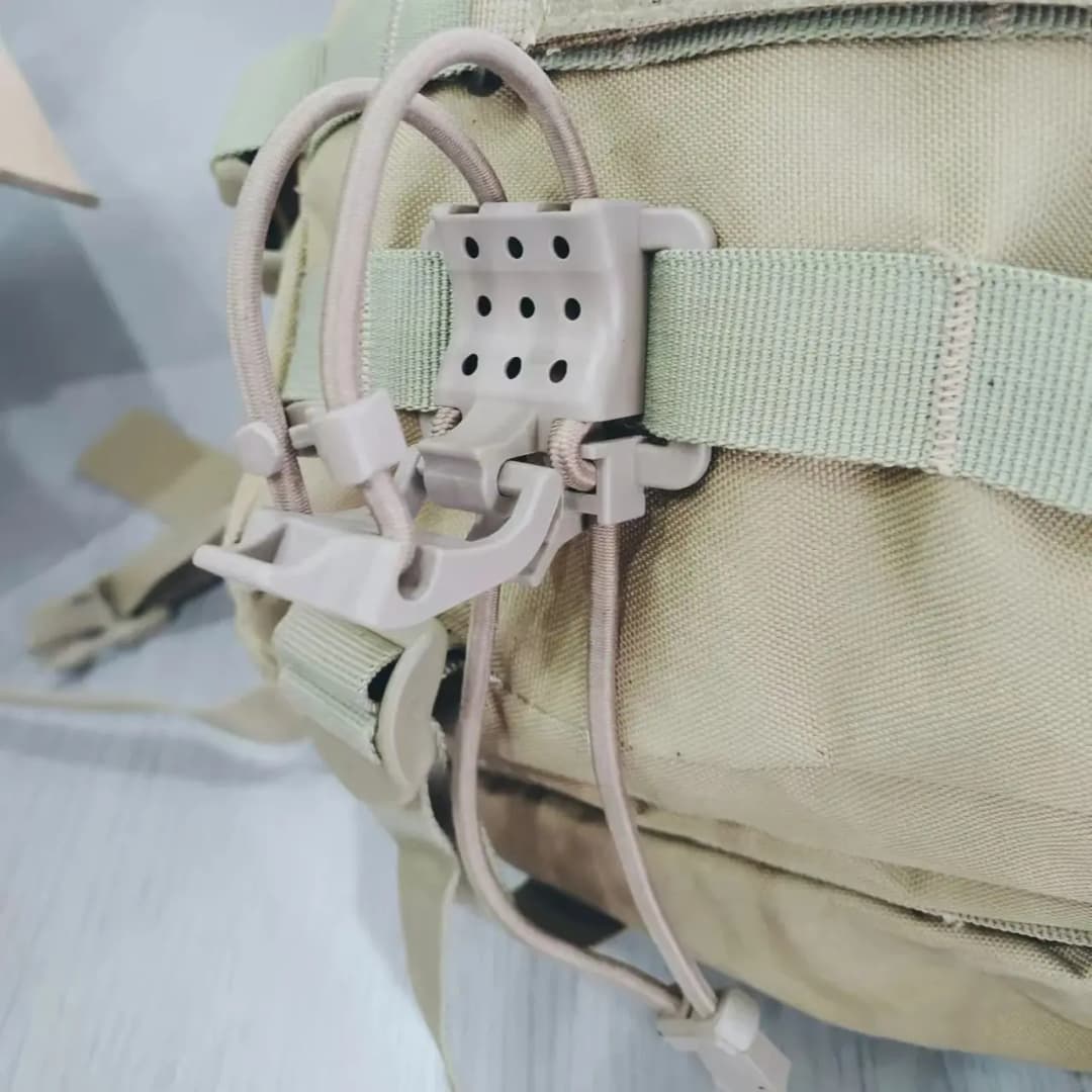 منظم معدات MOLLE، مشبك تثبيت، كشاف، زجاجة ماء، مشبك تعليق متعدد الوظائف، إكسسوارات حقيبة ظهر وسترة خارجية - 6