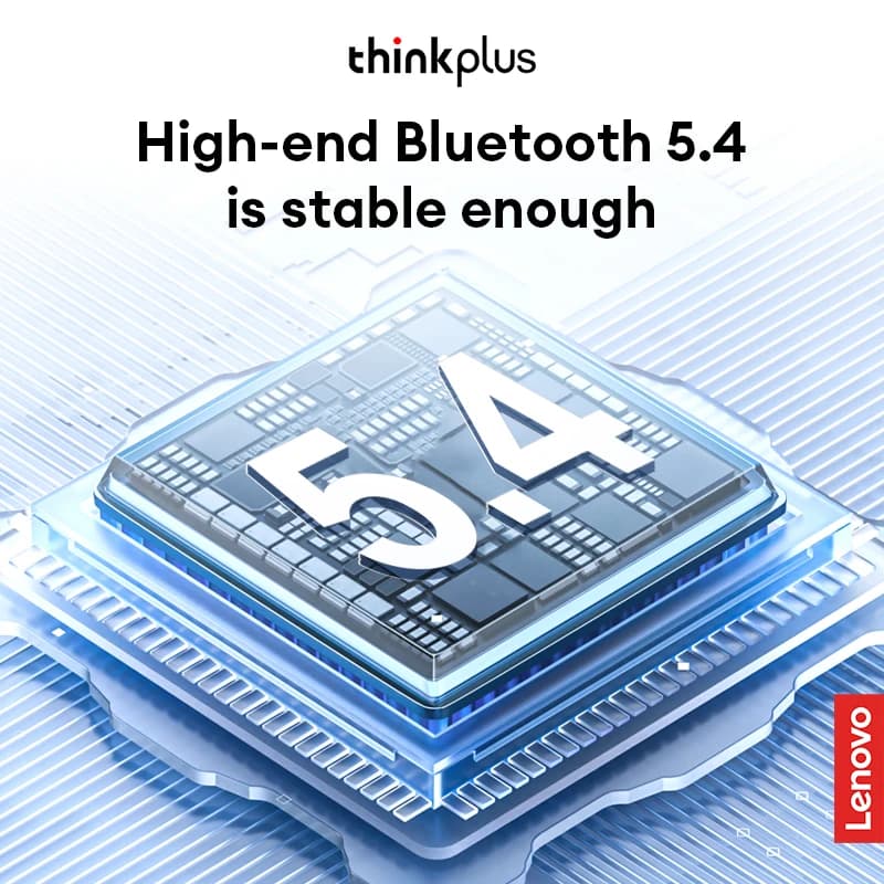 اختيار سماعات أذن لينوفو LP23 الأصلية بلوتوث لاسلكي حقيقي 5.4 سماعات أذن ألعاب انتظار طويل صوت عالي الدقة سماعة رأس مع ميكروفون جديدة - 5