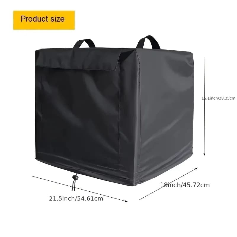 Ninja Wood Fire Grill Cover with Pockets-Durable Outdoor Pizza Oven Protector for Camping,BBQ,Picnics,Grill Covers for Outside - 6