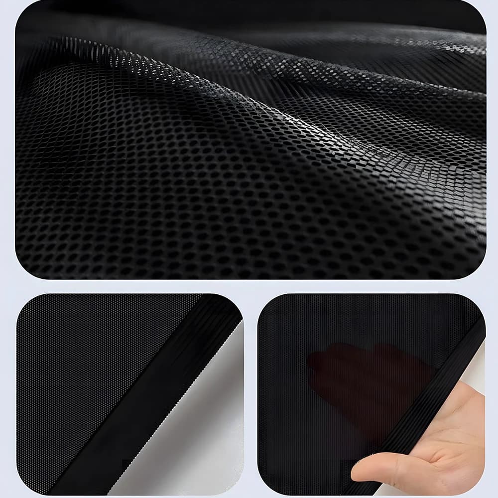 Car Sun Shades: UV Protection, Side & Rear Window Mesh Curtains, Mosquito Repellent, Sun Visor for SUV, Car, RV - Summer Essenti - 3
