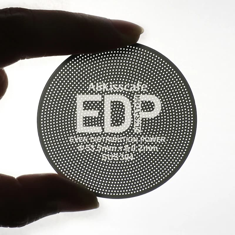 شاشة Puck قهوة Alikisscafe 0.2mm فلتر إسبريسو 51mm 53.5mm 58.5mm لملحق بورتافيلتر Delonghi Breville أداة الباريستا