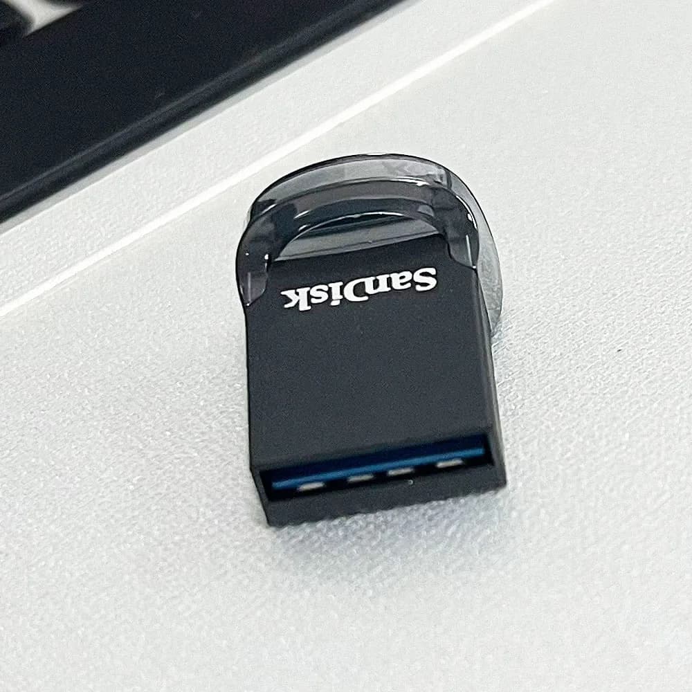 SanDisk Ultra Fit USB 3.2 Flash Drive 32GB/64GB/128GB/256GB/512GB/1TB Shockproof encrypted mini computer, business car USB drive - 4