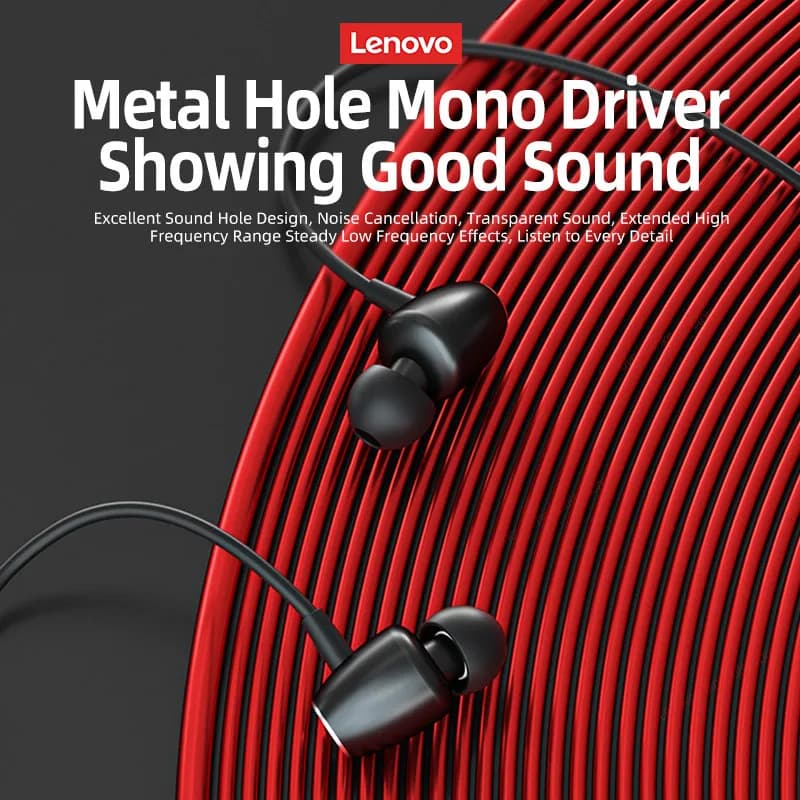 الأصلي لينوفو HE05X بلوتوث 5.0 امتصاص مغناطيسي داخل الأذن تصميم سماعات الجلد لمس سماعة HiFi سماعات الصوت - 5