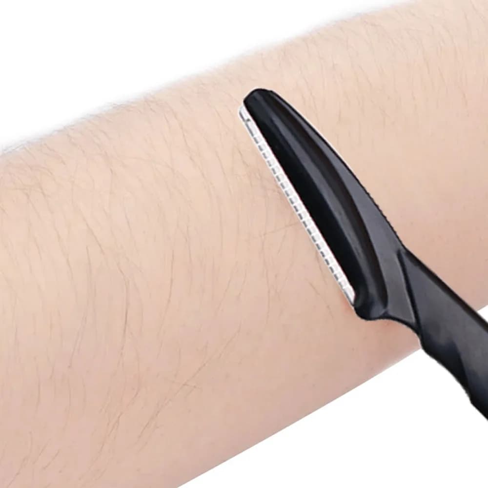 أدوات ماكياج، شفرات حلاقة، مزيل شعر الوجه، مقص حواجب محمول، إزالة شعر الحواجب، قاطع شعر - 6