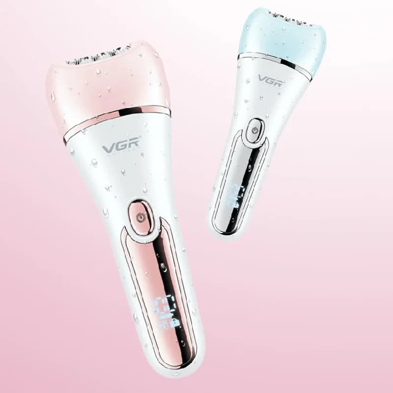 Original VGR  Electric Women Epilator Female Shaver Leg Body Hair Removal Lip Chin Depilatory Lady Bikini Trimmer Facial Hair Re - 6