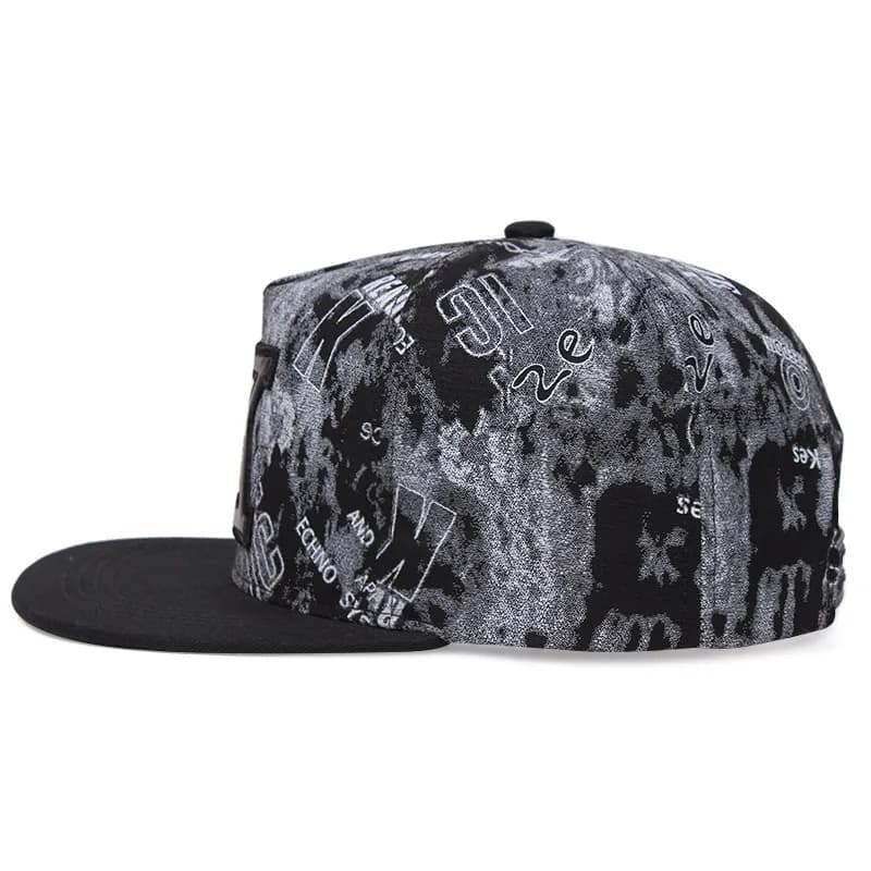 2026 spring/summer New Printed K Letter Baseball Cap Young Men and Women Hip-hop Flat-brimmed Hat Outdoor Sports Sunscreen Hat - 5
