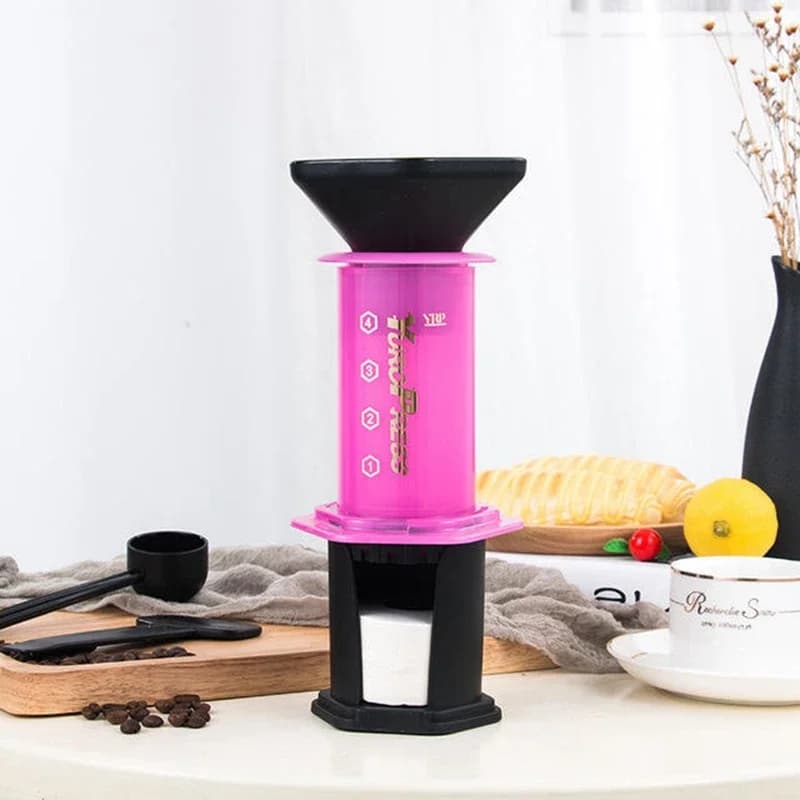 Portable Yuropress French Press Barista Espresso Coffee Maker Machine filter reusable dripper Accessories - 4