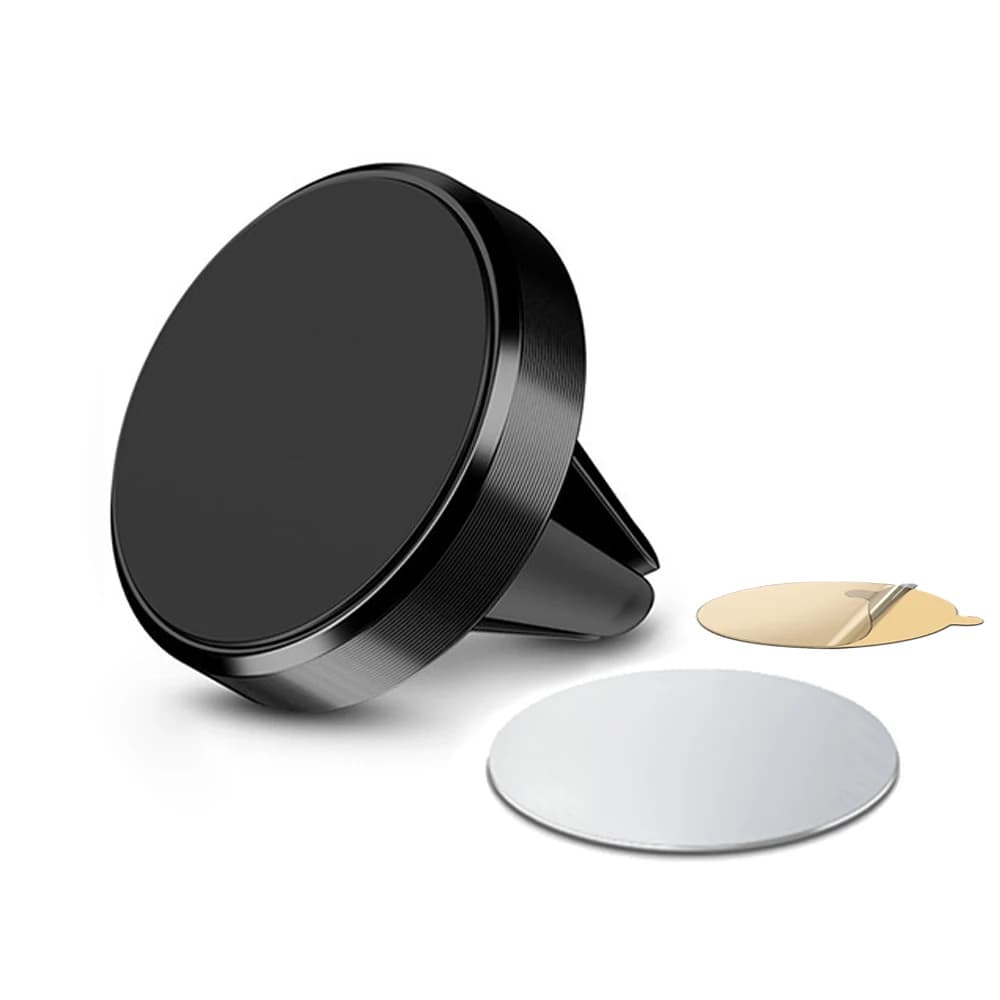 حامل هاتف السيارة المغناطيسي تنفيس الهواء قاعدة تركيب مزودة بمشبك دوران خلية الهاتف الذكي GPS دعم آيفون سامسونج شاومي حامل الهاتف في السيارة - 6