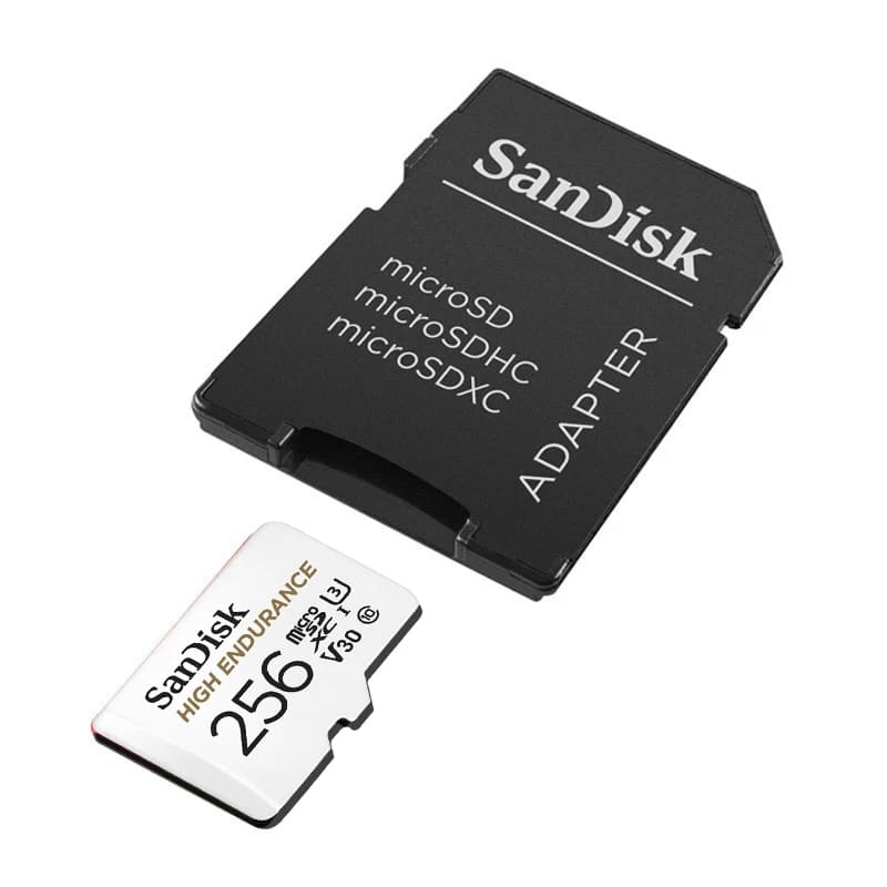 SanDisk Memory Card High Endurance Micro SD Card V30 U3 4K 32GB 64GB 128GB 256GB TF Cards for Dash Cam Home Video Monitoring - 3