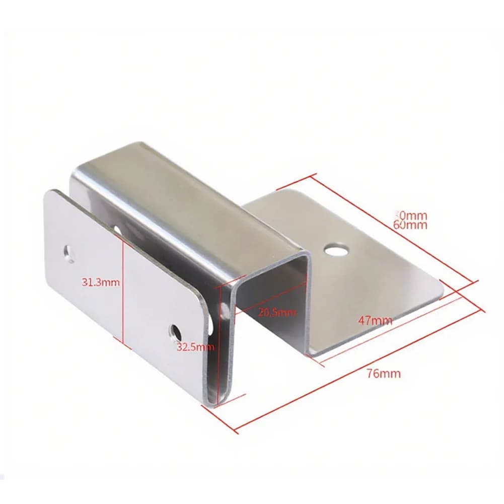 دعامة تثبيت مزراب قابلة للتعديل من الفولاذ المقاوم للصدأ، متوافقة مع كاميرات Eufy S220 وألواح Arlo Pro الشمسية، مع برغي 1/4 بوصة - 4