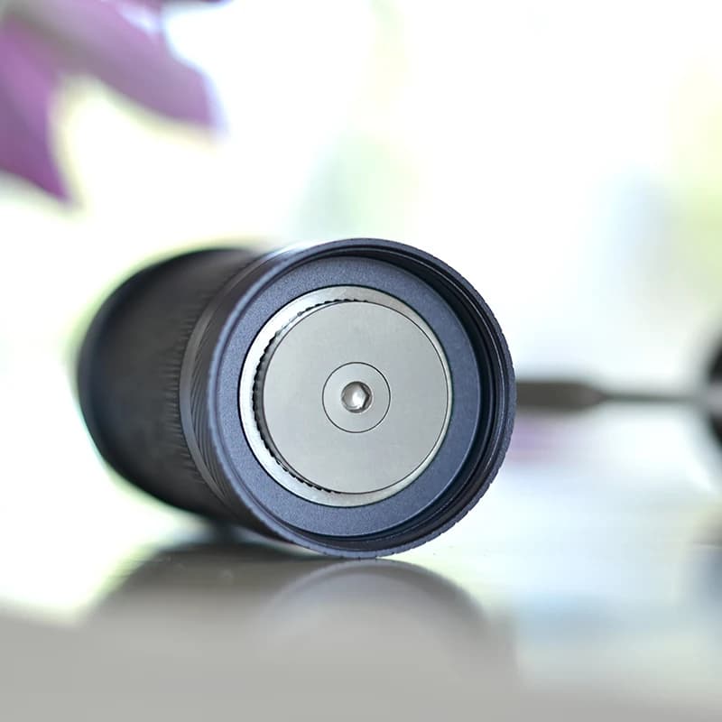 مطحنة قهوة يدوية خاصة 1Zpresso ZP6 S، شفرات 48 مم، آلية ضبط دقيقة، مصممة خصيصًا للصب فوق - 4