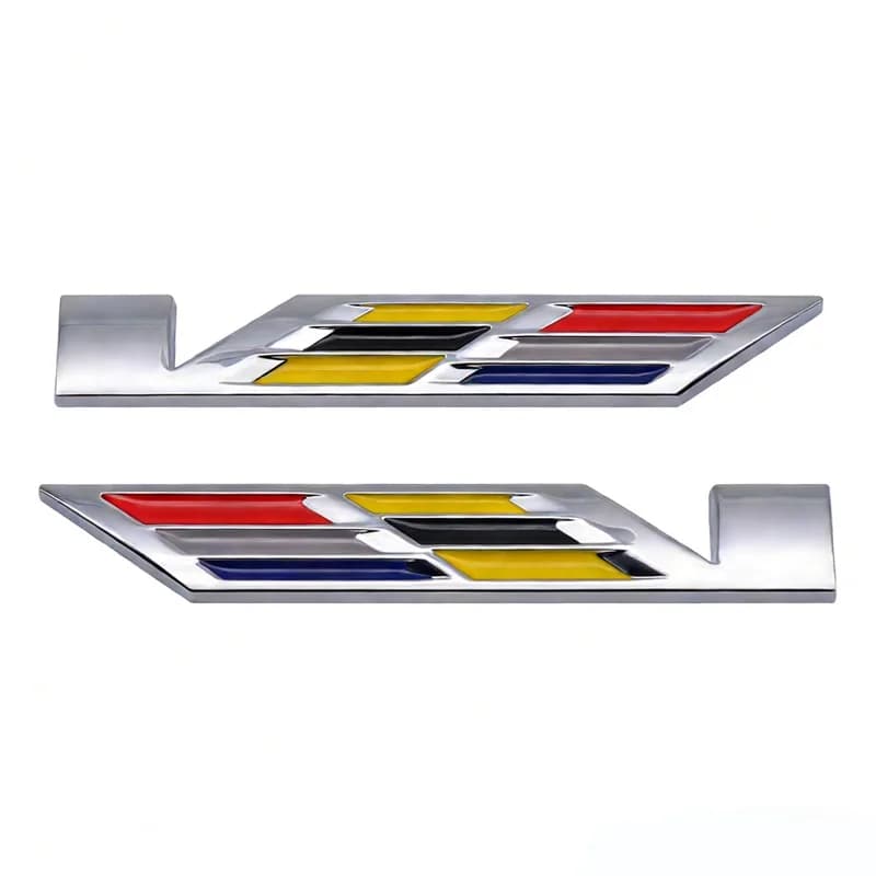 3D Metal Car Fender Decorative Sticker For Cadillac CT4 CT5 CT6 XT4 XT5 Sports Modification Accessories - 6