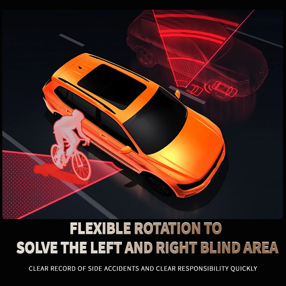 TiESFONG i7max كاميرا سيارة 360 درجة 4 قنوات GPS، IMX675، كاميرا أمامية 5K/2K، وضع وقوف السيارات 24 ساعة، DVR، ضوء النجوم، رؤية ليلية، واي فاي، سعة 256 جيجابايت - 4