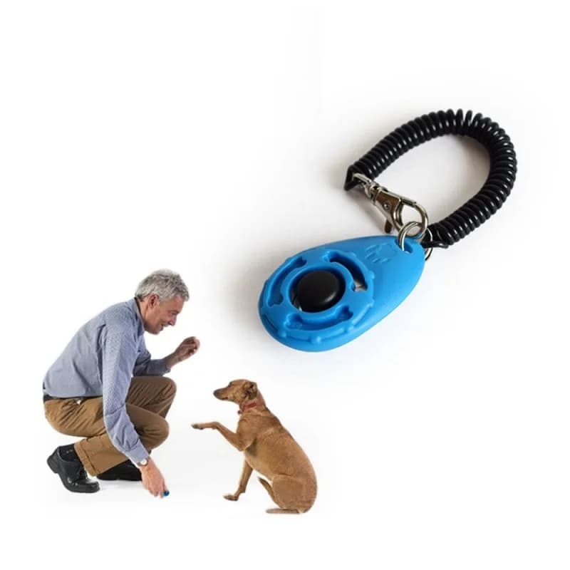 Dog Training Clicker Pet Cat Dog Click Trainer Various Style Aid Adjustable WristStrap Sound Key Chain Dog Repeller Pet Product - 5