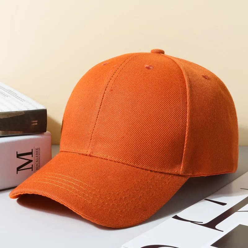 Solid Baseball Cap Cheap Women Men Summer Autumn Spring Sun Visor Hats Yellow Caps - 4