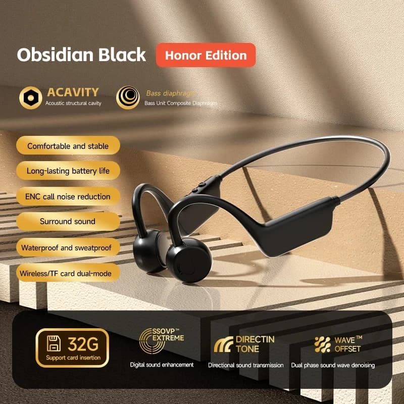 Bone Conduction Headset Wireless Swimming Sports Headphone IPX8 Bluetooth 5.4 With Mic Waterproof Exercise Fitness 2026 NEW - 6