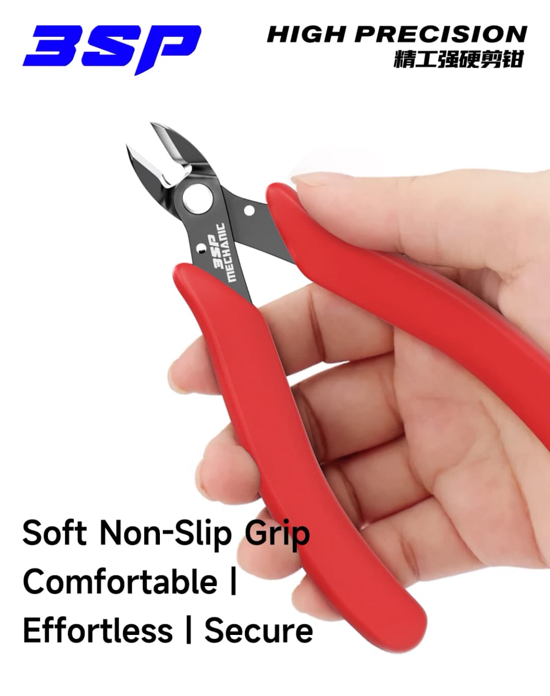 ميكانيك 3SP كماشة قص مائلة دقيقة لقص الأسلاك والكابلات أدوات يدوية لإصلاح الإلكترونيات مريحة ومتينة - 5