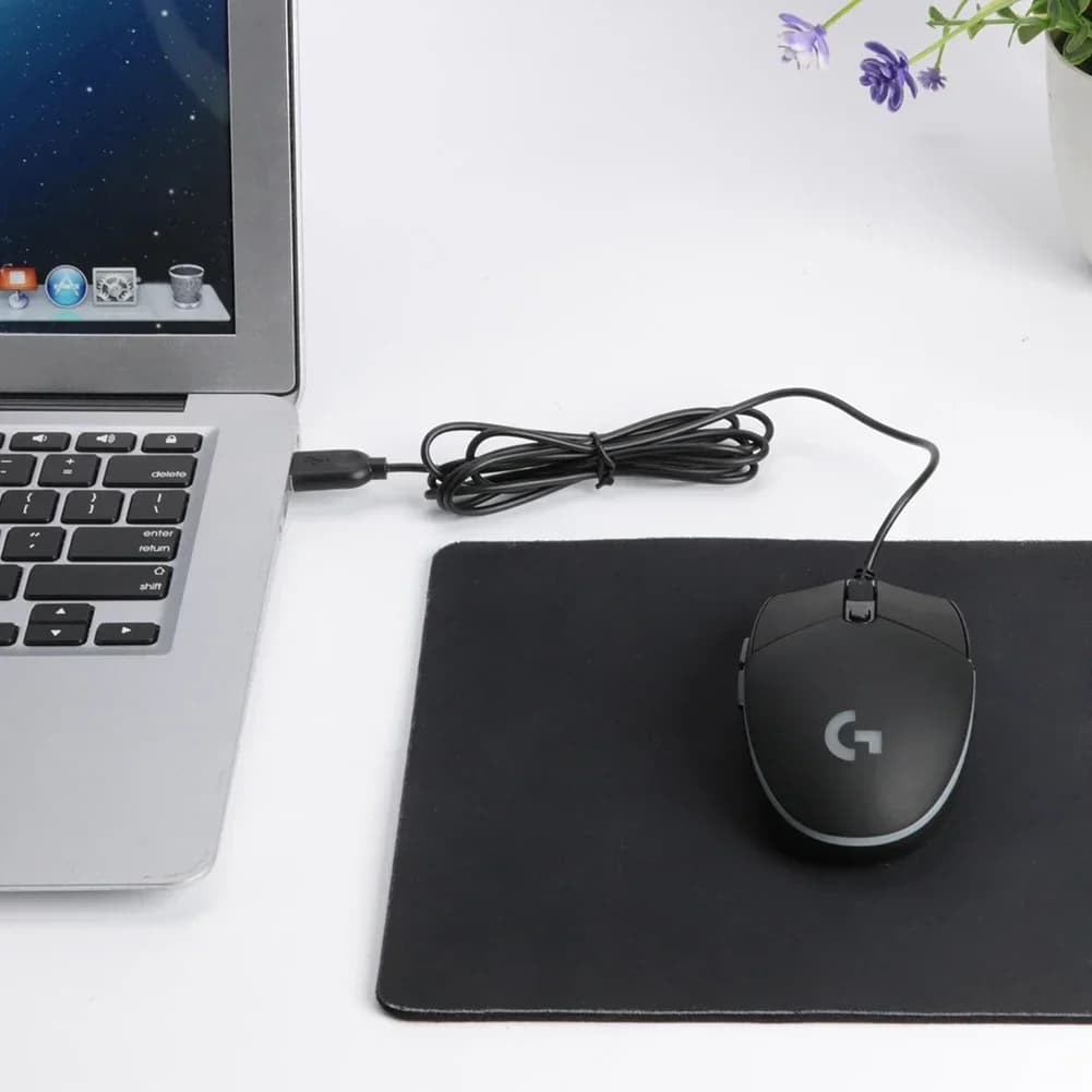 Logitech （G） G304 G102 Wireless Mouse Mechanical Button Mouse Ergonomic Computer Wired RGB Mouse Gamer - 2