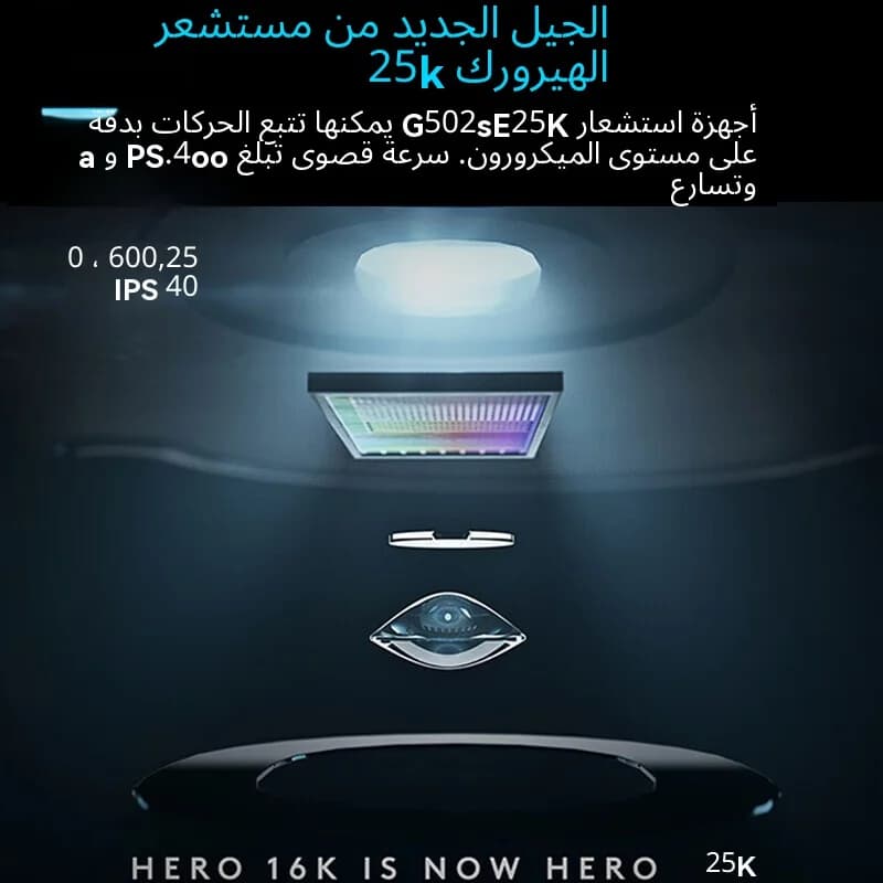 ماوس الألعاب اللاسلكي لوجيتك G502 LIGHTSPEED، تأخير منخفض، مناسب للرياضات الإلكترونية والمكتب، متوافق مع سطح المكتب واللاب توب - 4