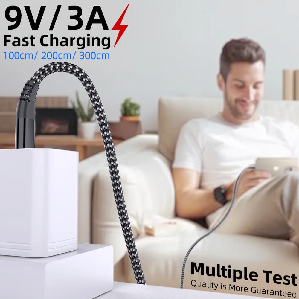 LAIHONEN 1 Pack MFi Certified USB C to Lightning Nylon Braided Fast Charging Cable 1M 2M 3M for iPhone 13 12 11 Pro Max - 6