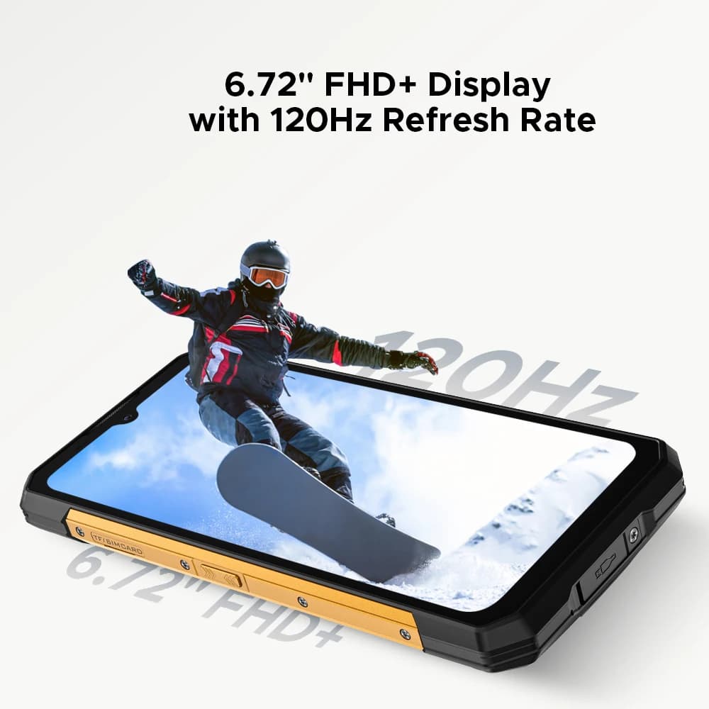 العرض الأول عالمياً DOOGEE S200 X 5G هاتف متين 12 جيجابايت 512 جيجابايت معالج MTK Dimensity 7050 بطارية 10100 مللي أمبير 33 واط شاشة IPS مقاس 6.72 بوصة FHD+120Hz - 6