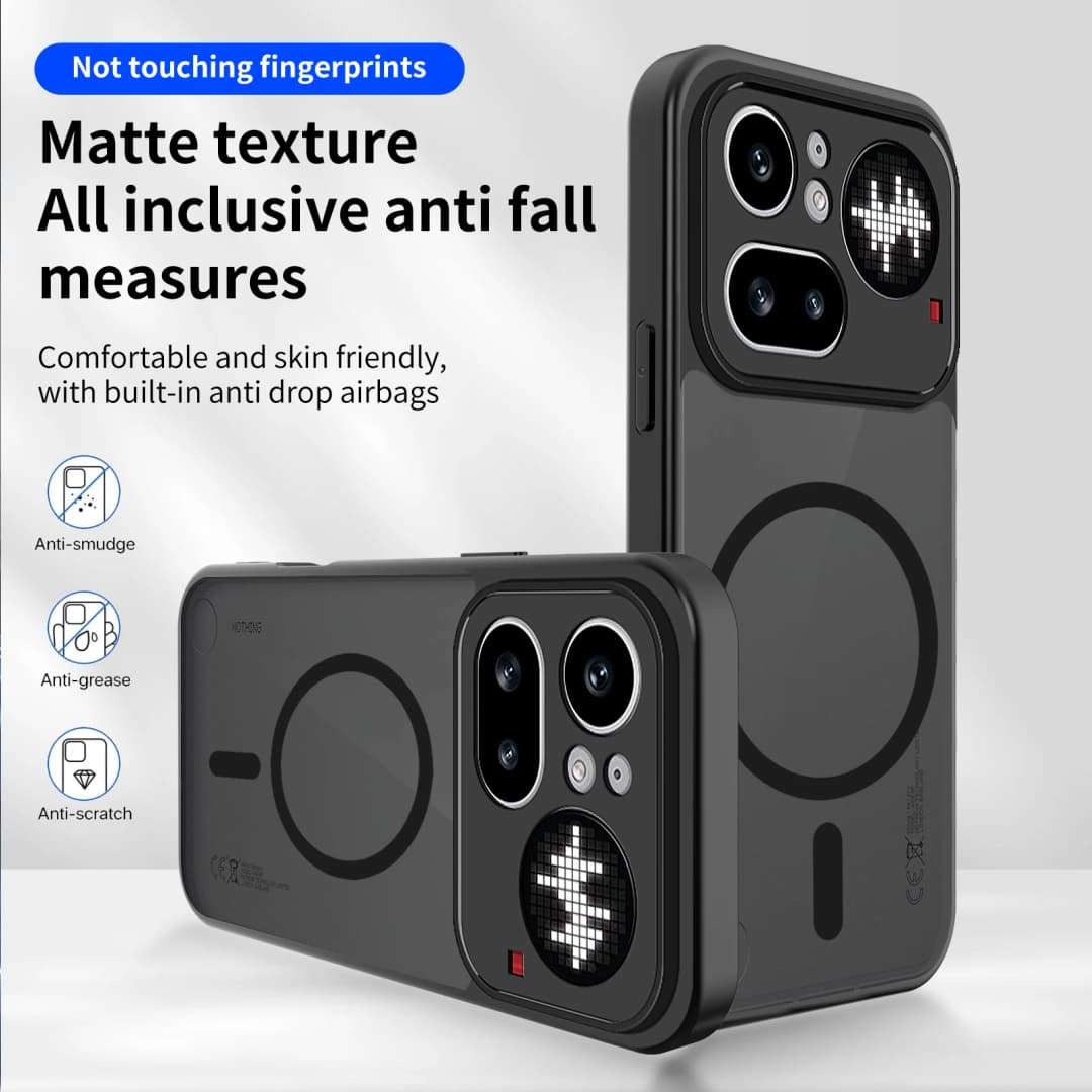 Nothing Phone 4A Pro A069P Case Skin Feel for Magsafe Silicone Bumper Back Cover Hard Matte Case for Nothing Phone 4A Pro A069P - 6