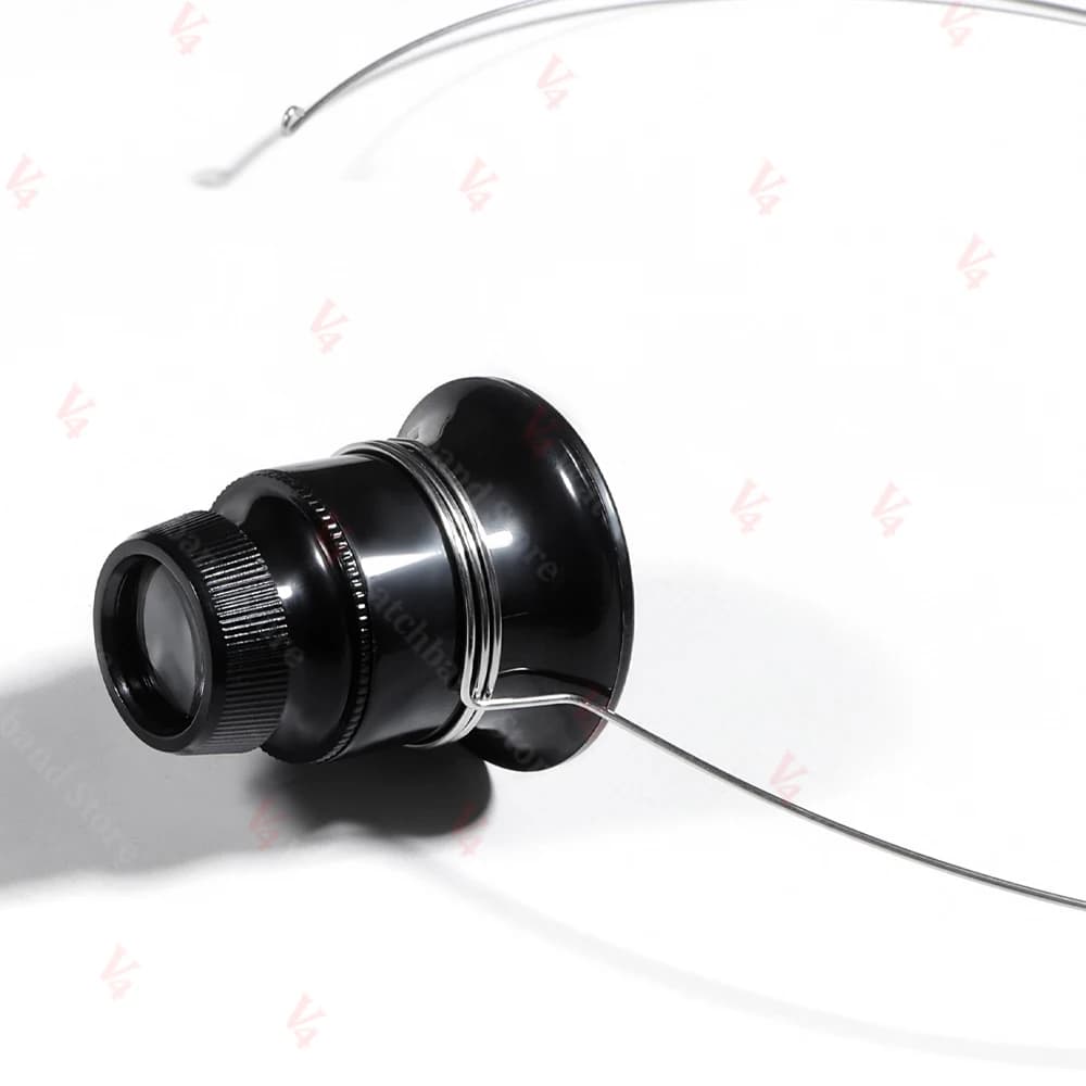 3X 5X 10X 20X Eyeglass Watch Magnifier Tool with Circle Eye Loupe Loop Magnifier Magnifying Glass Jewelry Magnifying Tools - 5